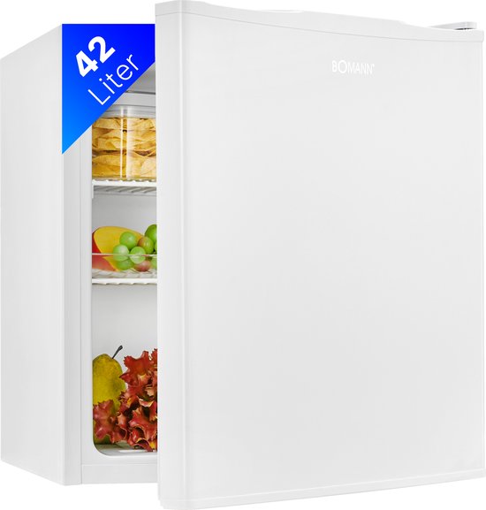 Bomann KB 7346 Mini Koelkast - Barkoelkast - 42 liter - wit(wit)