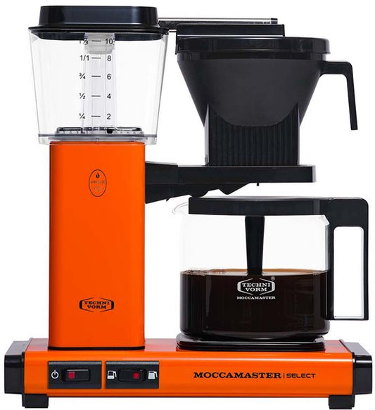 Moccamaster KBG Select - Filterkoffiezetapparaat - Orange - 5 jaar garantie(Orange)