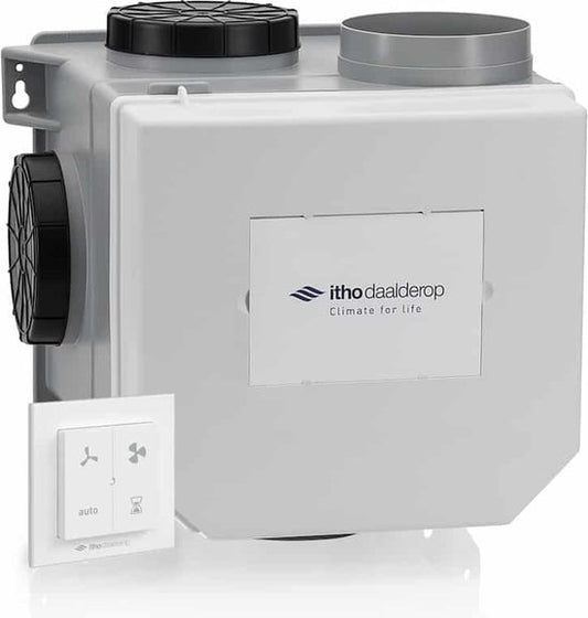 Itho Daalderop CVE-S PAK SE RFT-N ventilatorbox 375m3/h perilex stekker - 03-00839