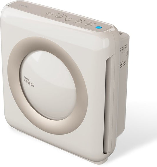 Coway MIGHTY AP-1512HH Luchtreiniger – HEPA 13 filter + Koolstoffilter – CADR 421 m³/u – Voor ruimtes tot 109 m² – Slaapstand – Luchtkwaliteit Indicator – Tegen Hooikoorts, Allergie, Huisstofmijt, Stof  Pollen – Air Purifier - Beige(Beige)