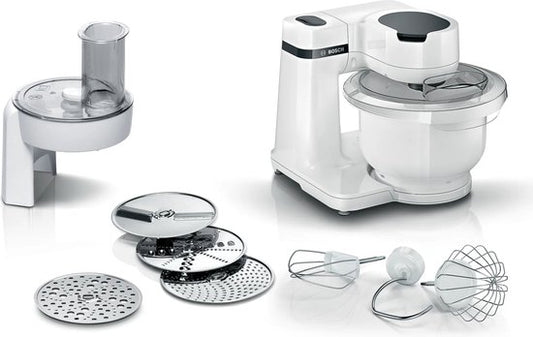 Bosch MUM Serie 2, 700 Watt Foodprocessor 700 W Wit