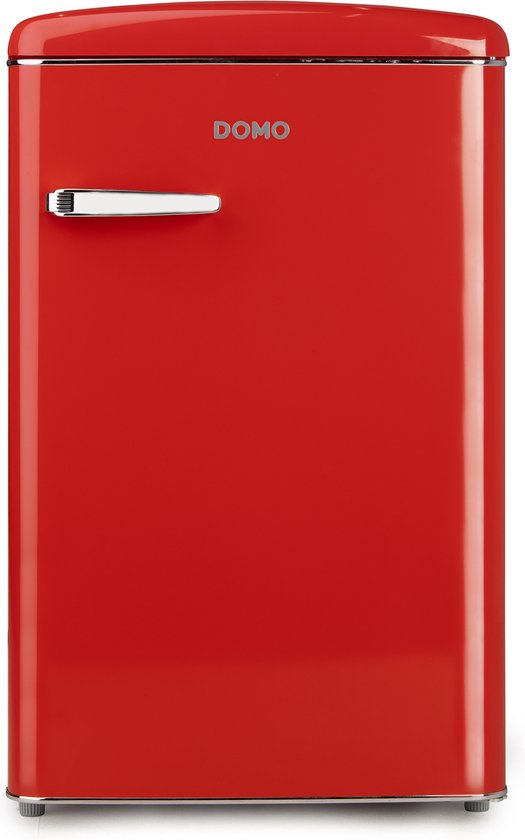 Domo DOMO DO91703R Retro Koelkast - 120 L - Koelkast Tafelmodel - D - Rood