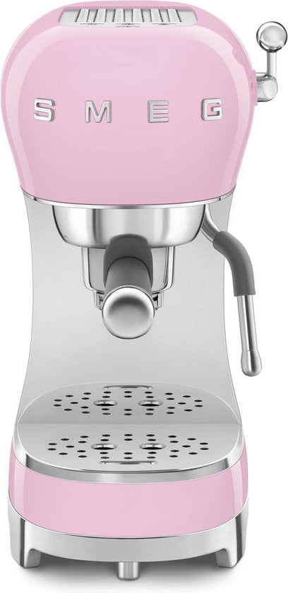Smeg SMEG ECF02PKEU - Handmatige esspressomachine - Roze - Stoompijp(Roze)