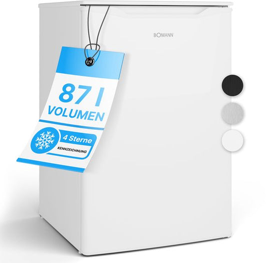 Bomann GS 7253 - Vrijstaande Vriezer - 87 Liter - Energieklasse C - Wit(White)