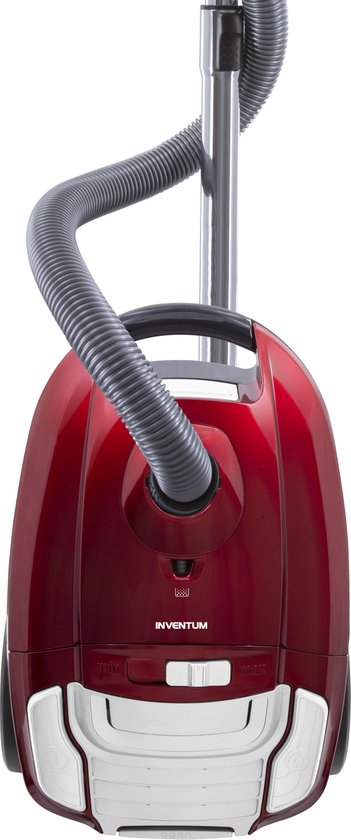 Inventum ST306RZA - Stofzuiger met zak - 3 liter - HEPA 13 - Snoerlengte 7 meter - Rood(Rood)