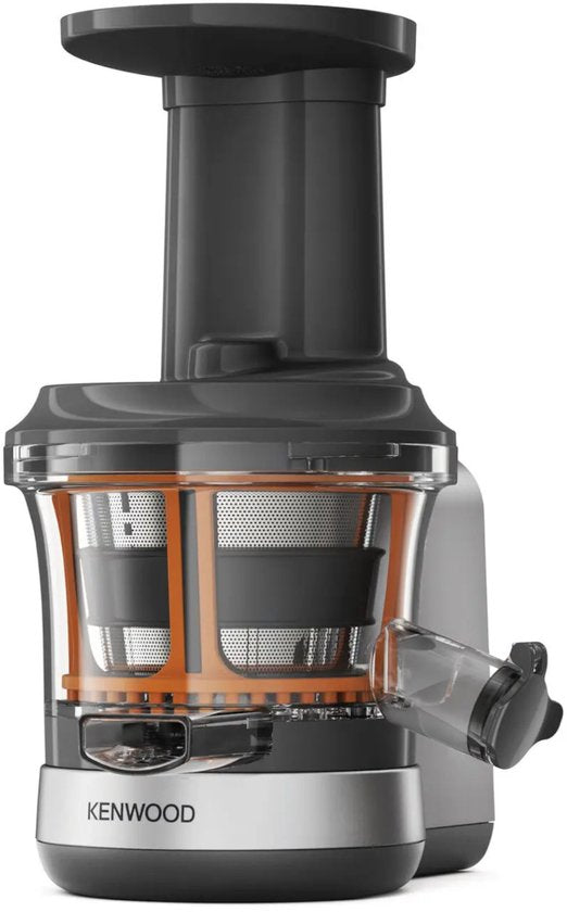 Kenwood KAX720PL SlowJuicer - Elektrische Sapcentrifuge voor Kenwood Keukenmachines - 400ml Capaciteit - Anti-Drupfunctie - Zilvergrijs