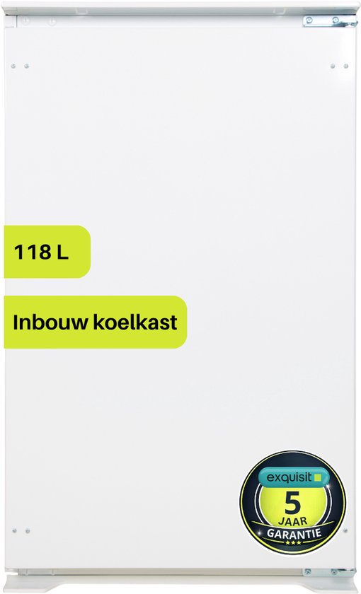 Exquisit EKS131-4-E-040E - Tafelmodel Koelkast - Inbouw - Met vriesvak - 118 Liter