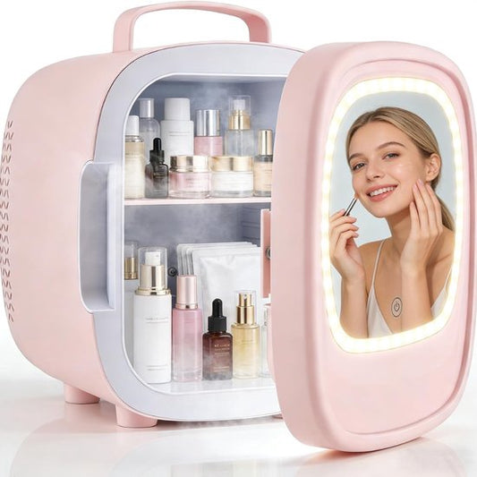 Savi SAVI® Mini vriezer - Diepvries - 33L - [Energieklasse E] - Roze - 22cm x 21cm x 27cm
