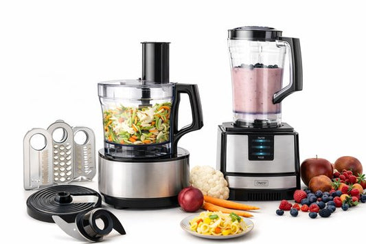 Proline Pro Line Keukenmachine – 2 Snelheden – 1,2L Mengkom – 1,5L Blender – Inclusief Accessoires
